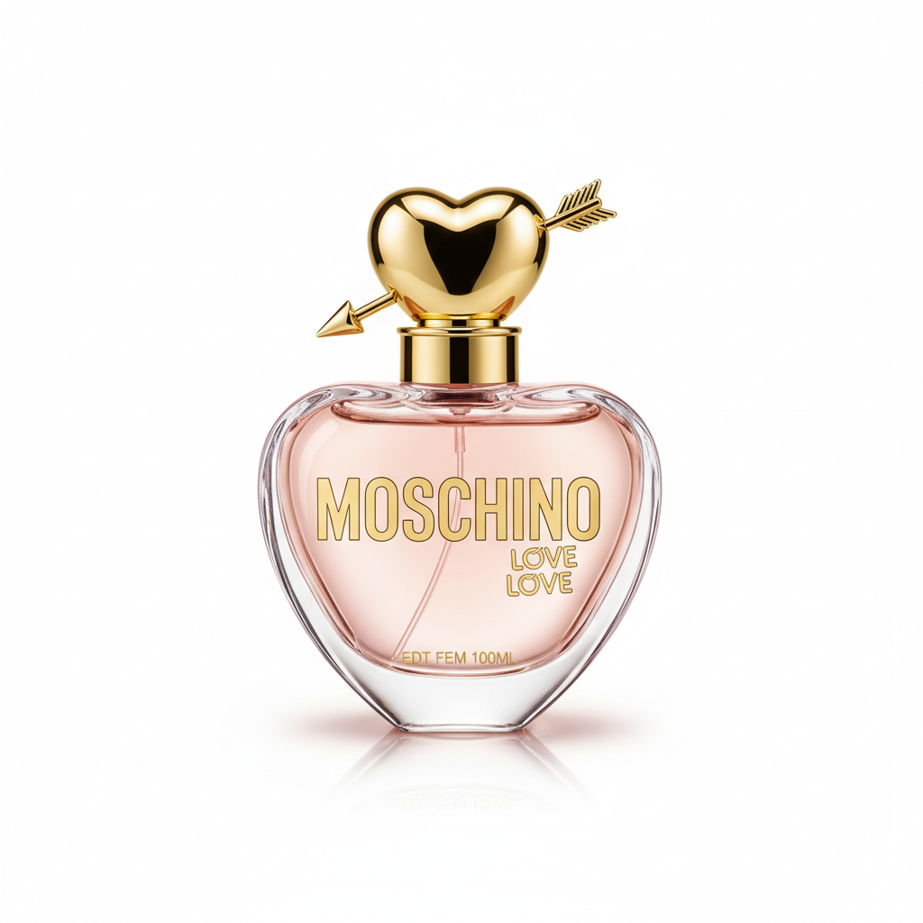 MOSCHINO LOVE LOVE EDT FEM 100ML