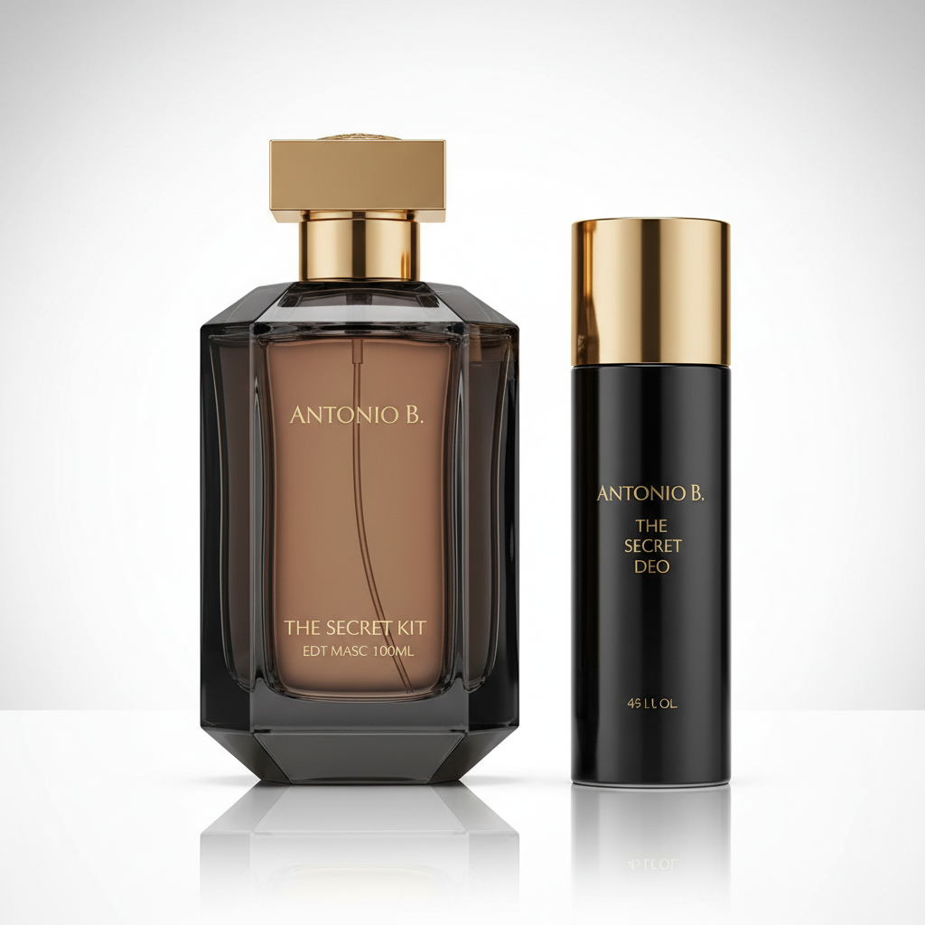 ANTONIO B.THE SECRET KIT EDT MASC 100ML + DEO