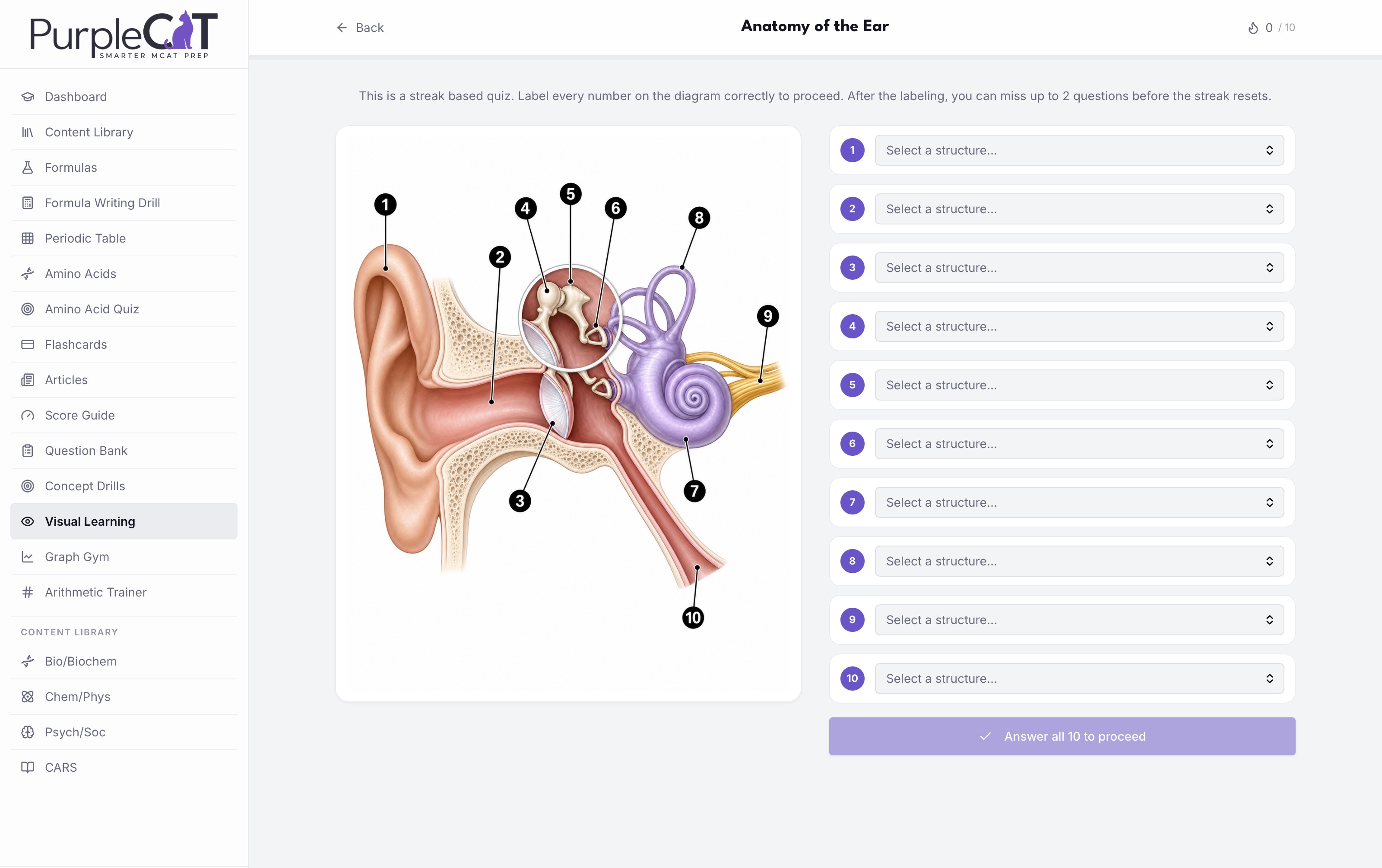 Visual Learning screenshot
