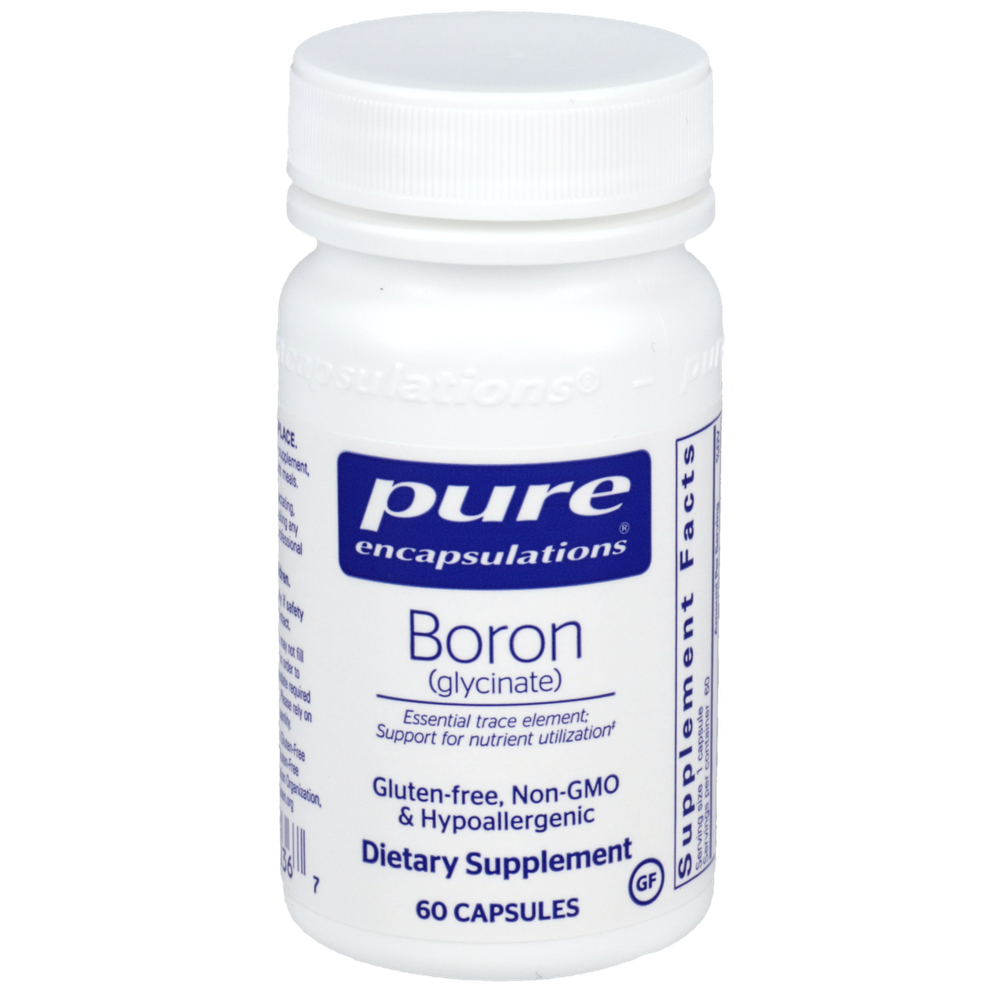 Pure Encapsulations Boron (glycinate) supplement bottle