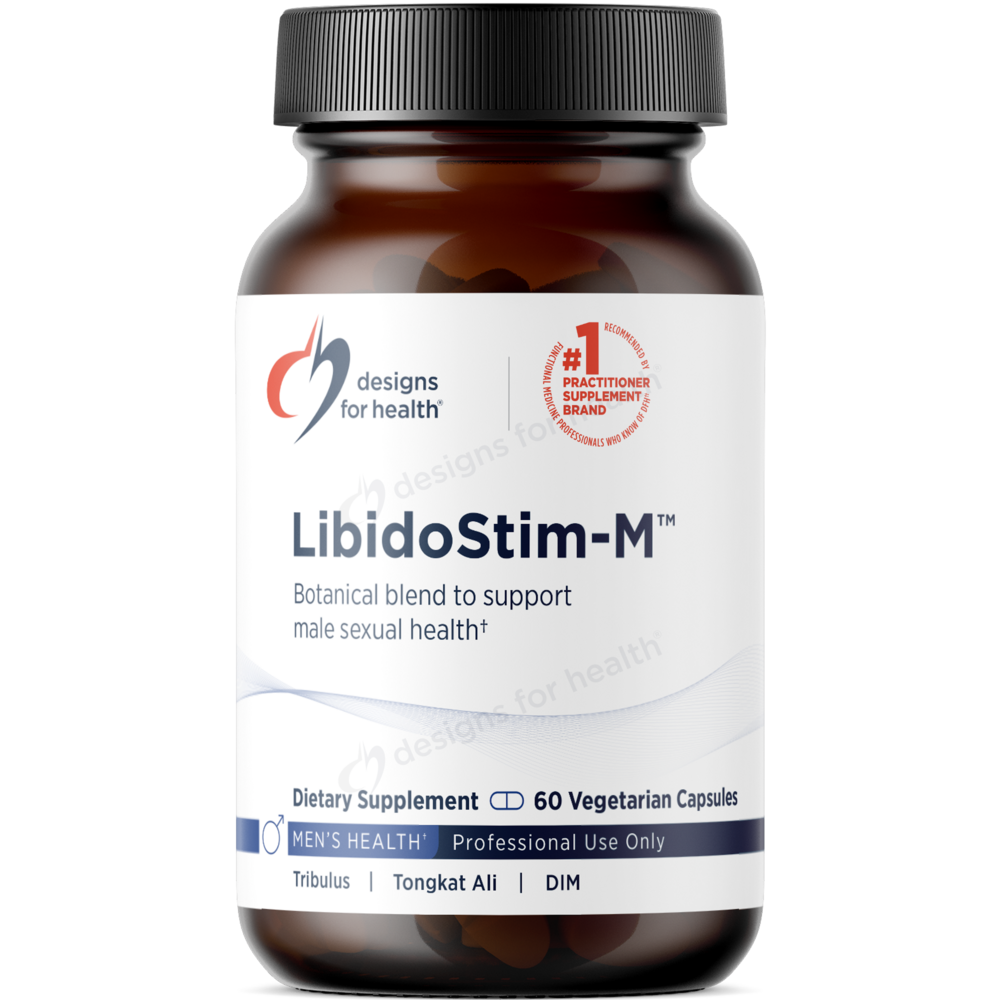 Designs for Health LibidoStim-M supplement bottle