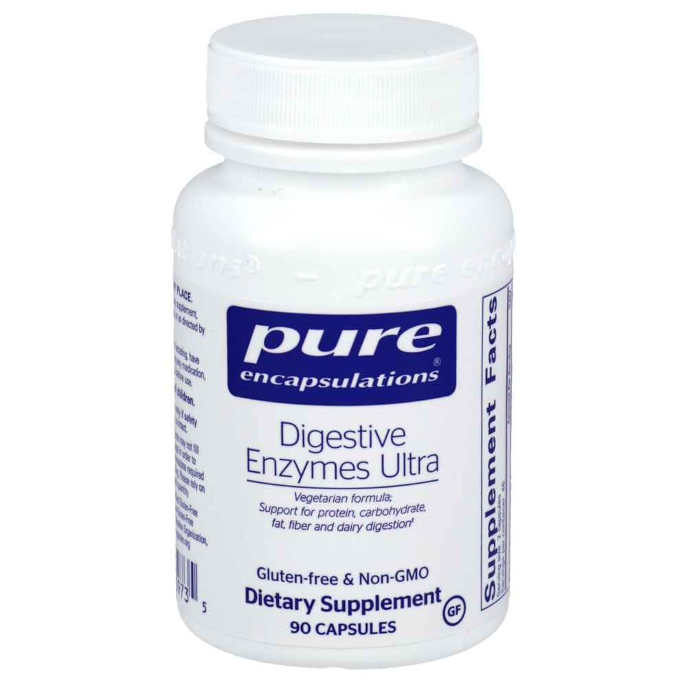 Pure Encapsulations Digestive Enzymes Ultra dietary supplement bottle