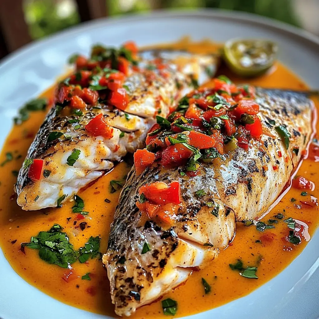 Red Snapper and Creole Sauce
