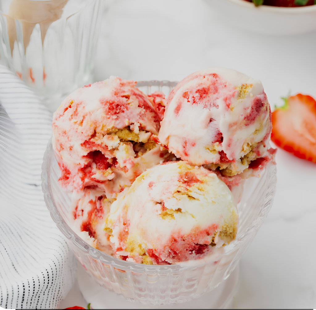 Strawberry Cheesecake Ice Cream