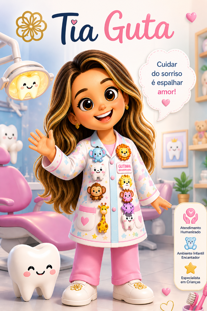 Gutinha - Mascote da Dra. Guta