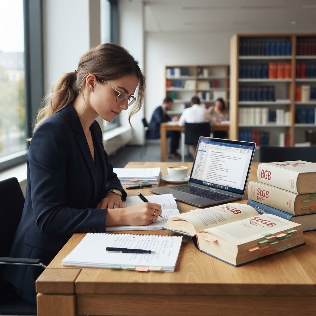 Vom ersten Semester zum Top-Examen: Ein Masterplan für Struktur