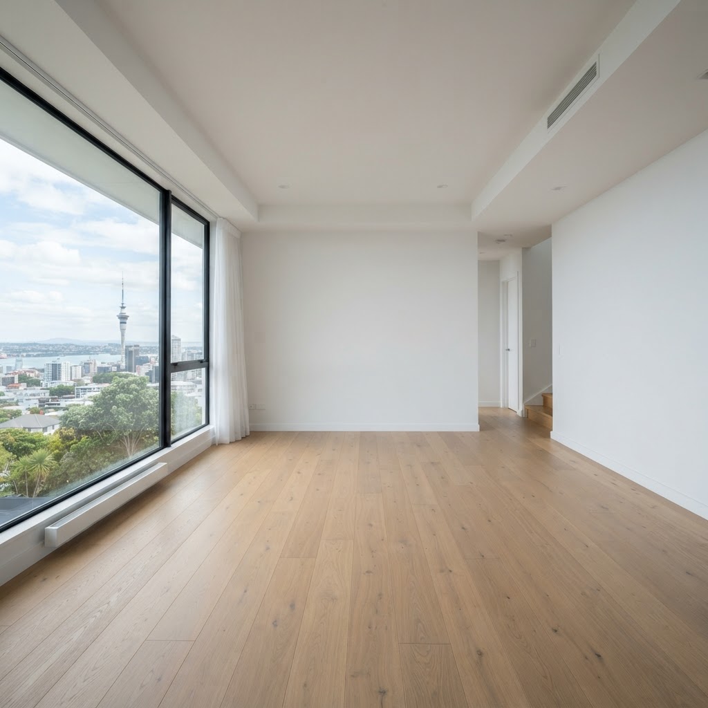 Freshly painted interior by ALLURE GROUP