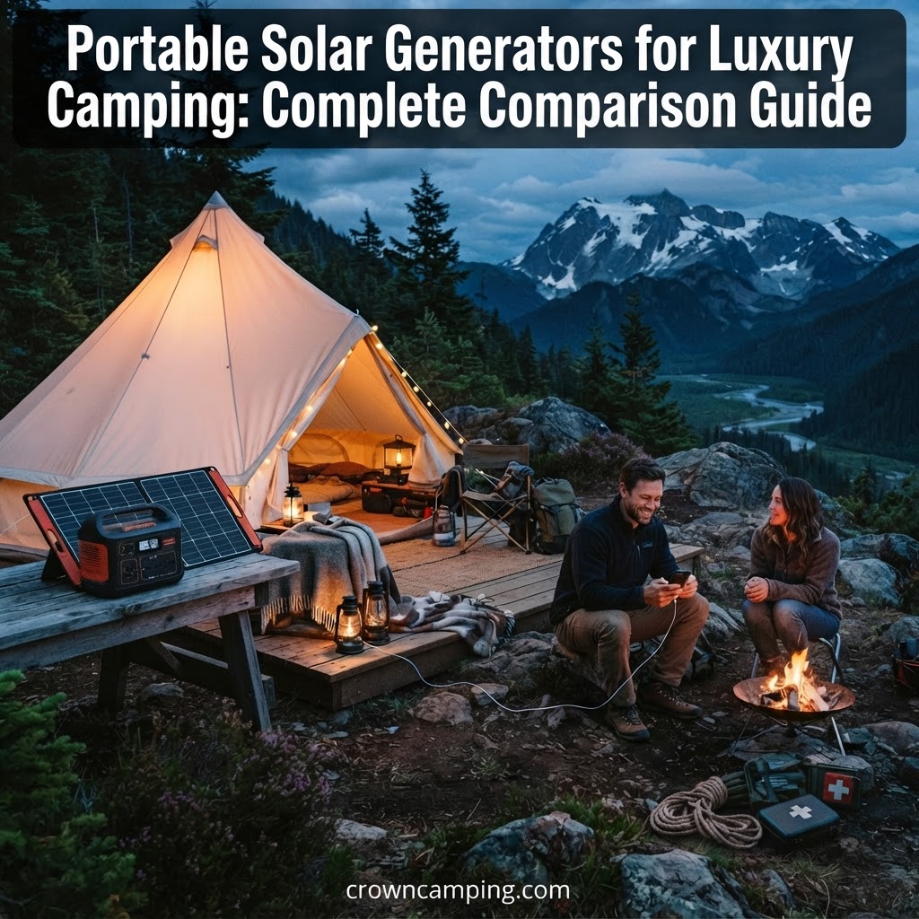 Best Portable Solar Generators for Luxury Camping: A Complete Guide