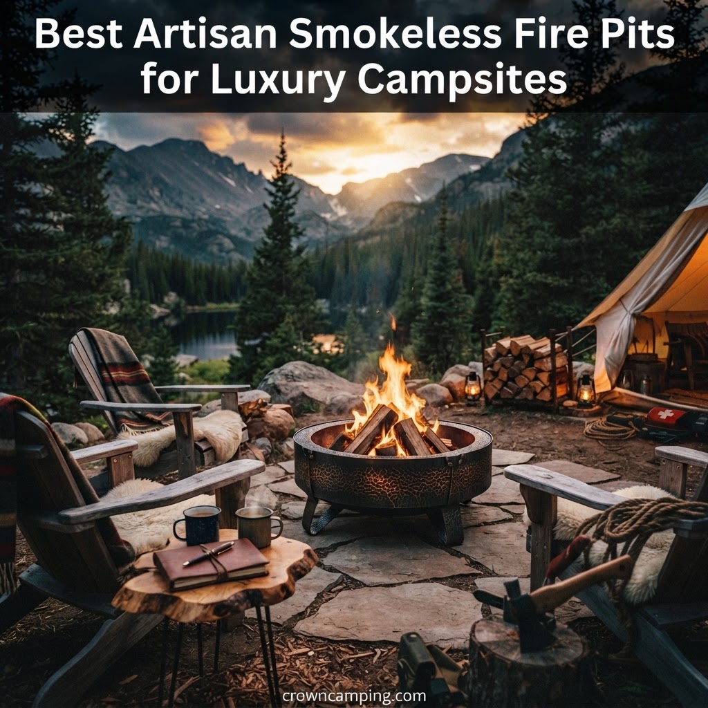 Best Artisan Smokeless Fire Pits for Luxury Camping: Elevate Your Outdoor Oasis