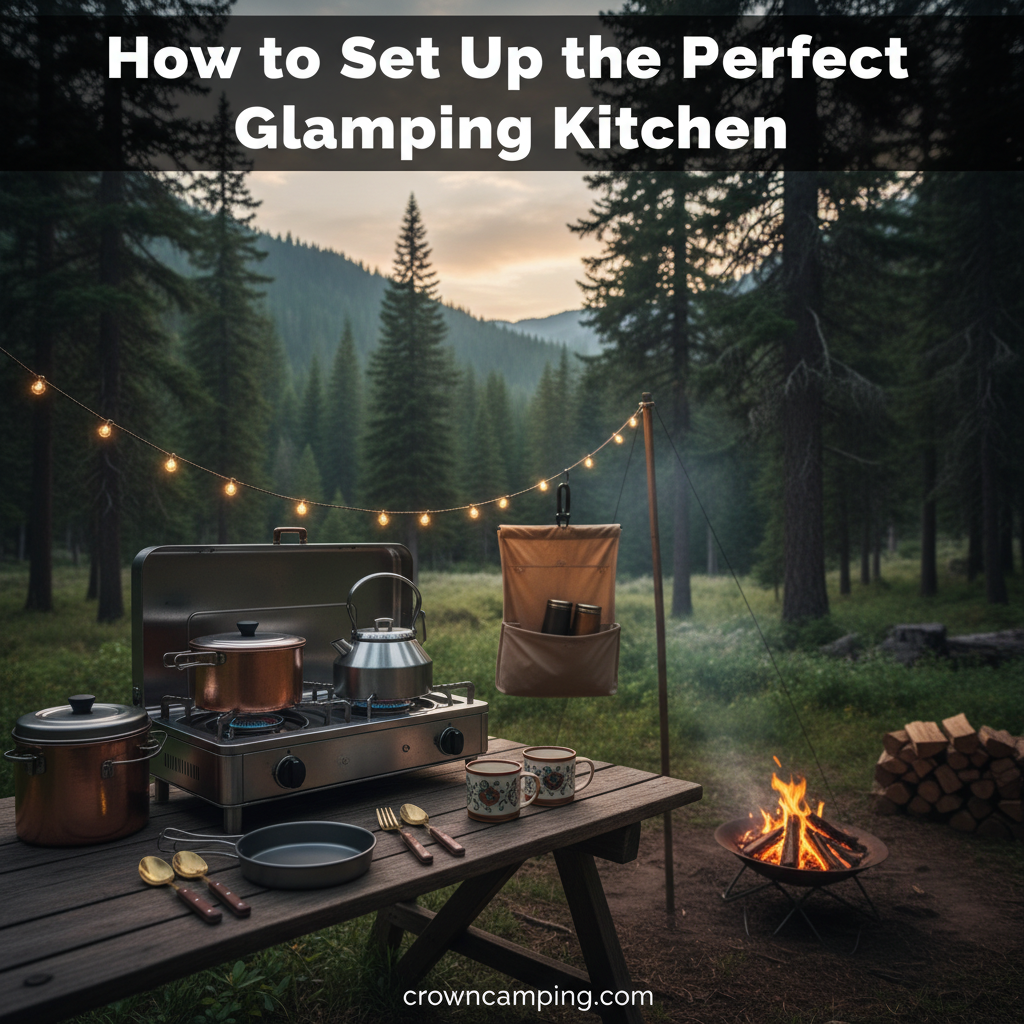Elevate Your Outdoor Cooking with the Perfect Glamping Kitchen!