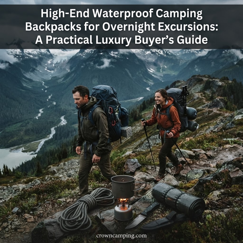 Best High-End Waterproof Camping Backpacks for Your Next Overnight Adventure
