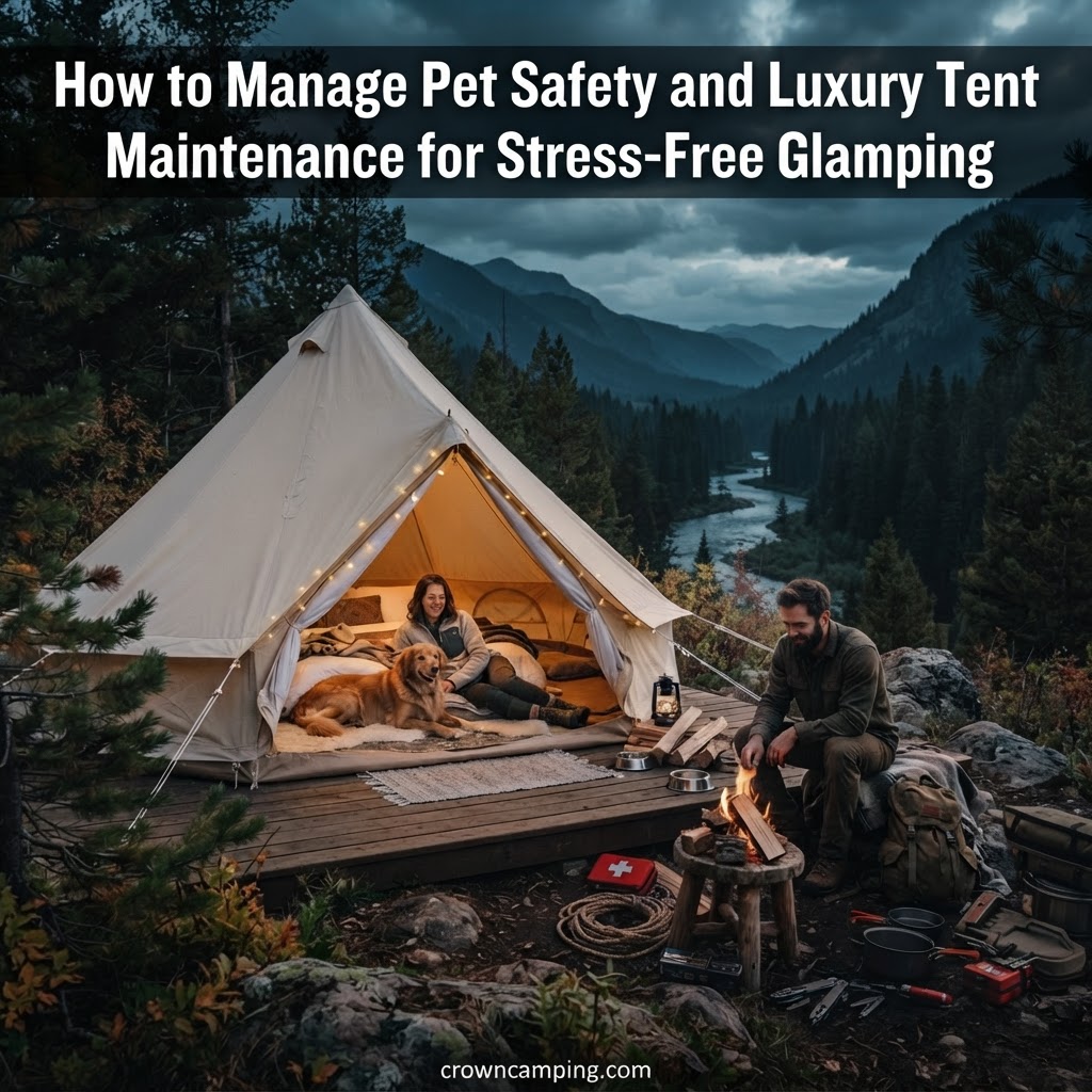 Ultimate Guide: Stress-Free Glamping With Pets & Luxury Tent Care Tips