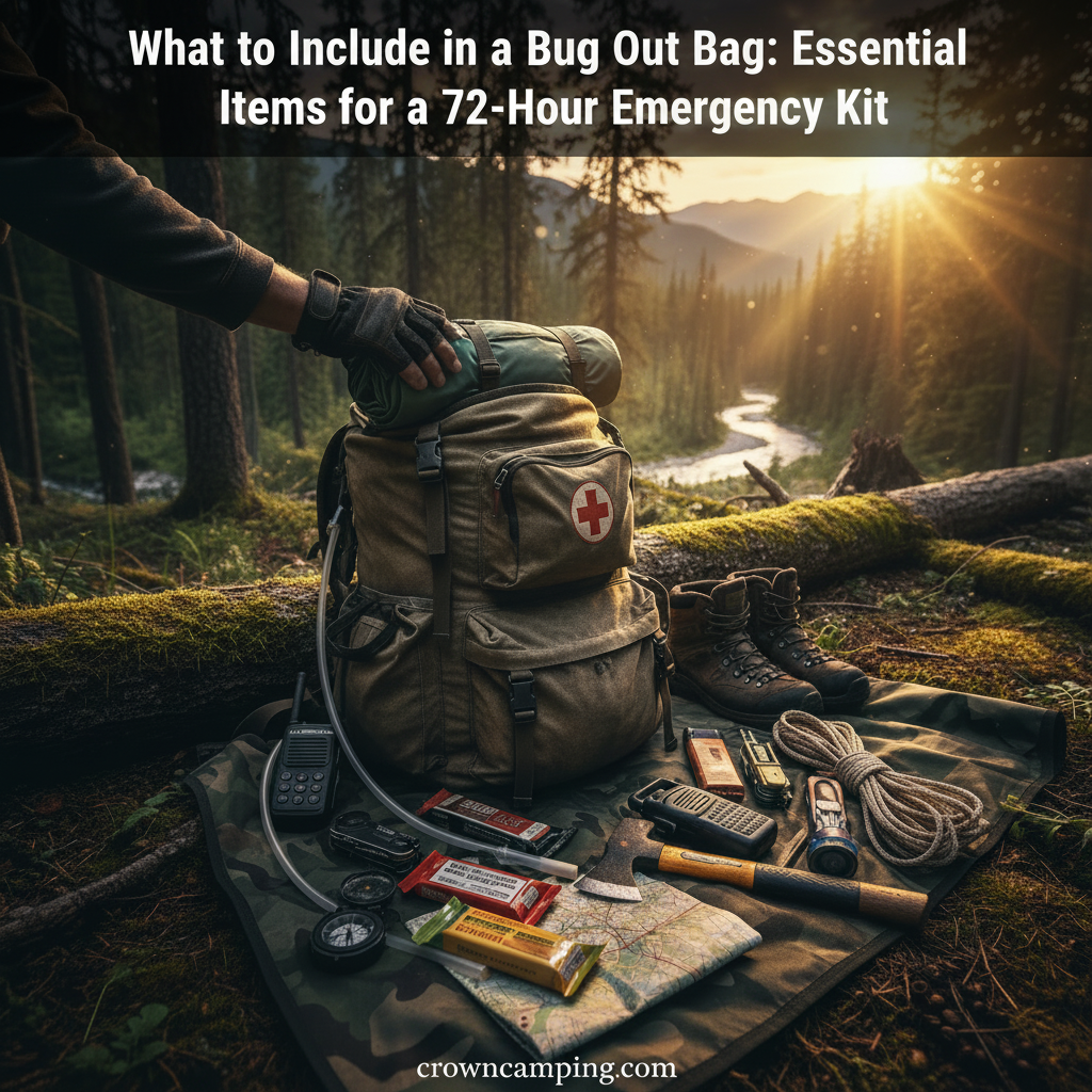 Essential Bug Out Bag Checklist: Pack Smart for Emergencies!