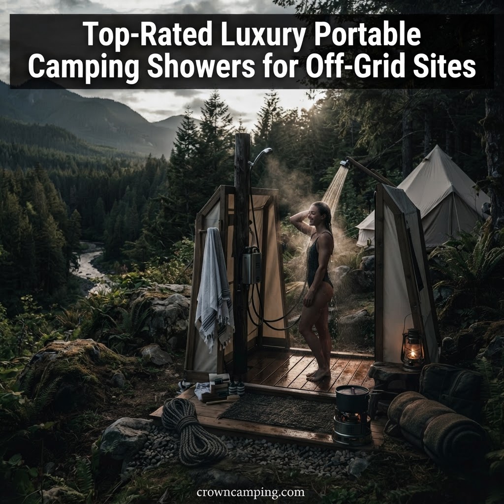 Elevate Your Adventure: The Best Luxury Portable Camping Showers for Off-Grid Living