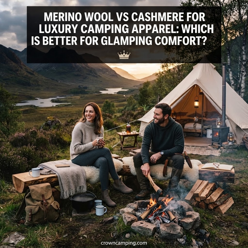 Merino Wool vs Cashmere: Choosing the Best Luxury Camping Apparel