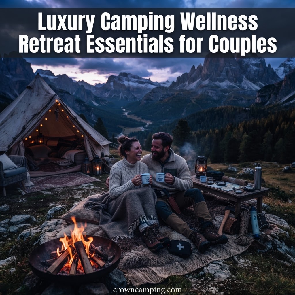 Elevate Your Getaway: Luxury Camping Wellness Retreat Essentials for Couples