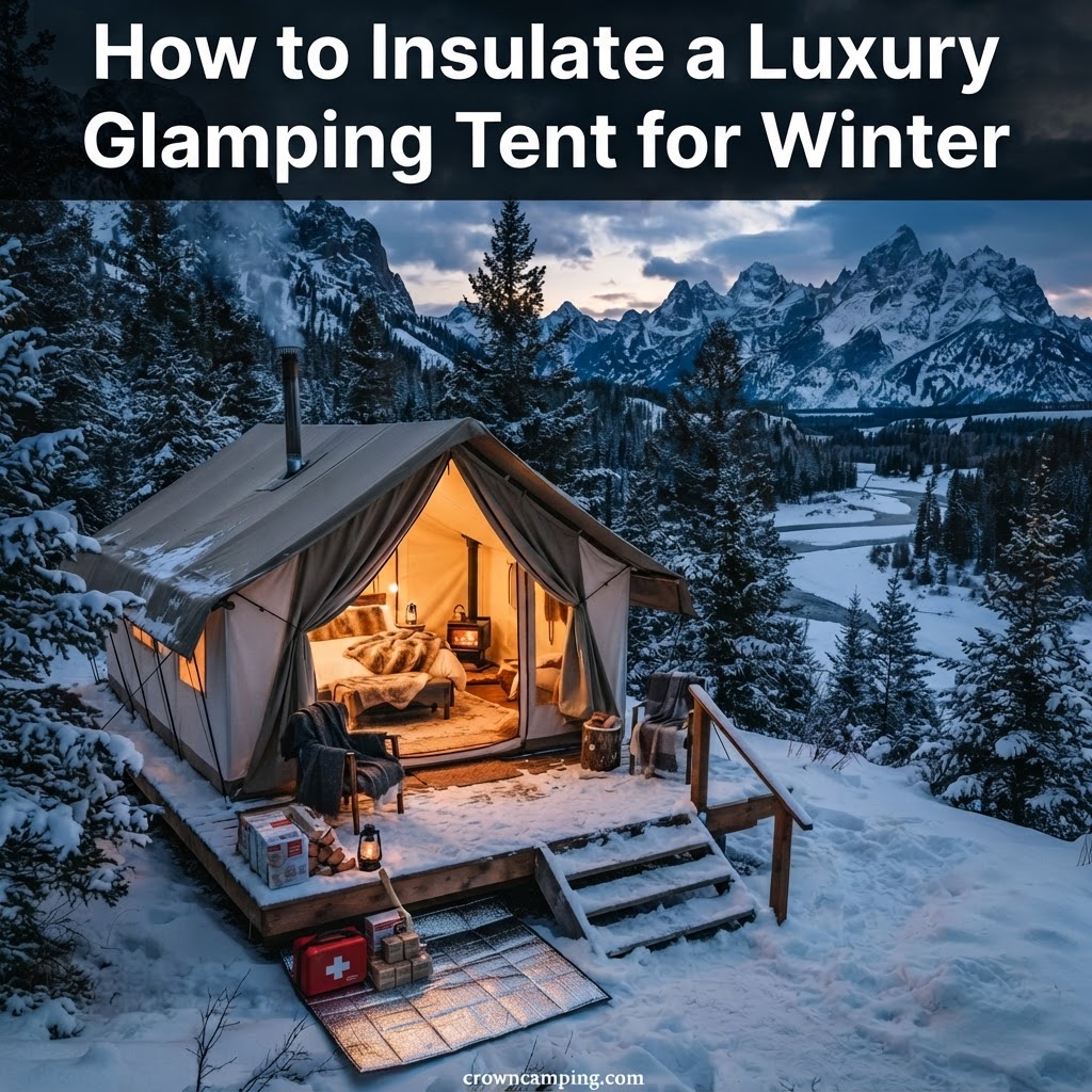 How to Insulate a Luxury Glamping Tent for Winter: Stay Cozy All Season