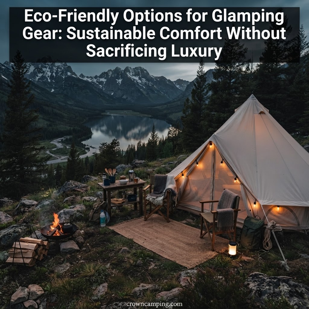 Elevate Your Glamping: Sustainable & Eco-Friendly Gear Guide