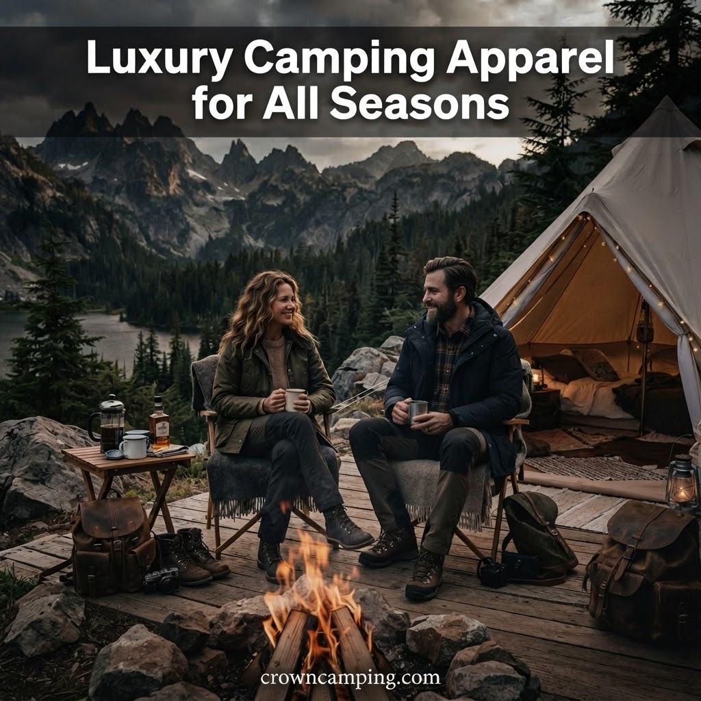 Elevate Your Outdoor Style: Luxury Camping Apparel for Every Season