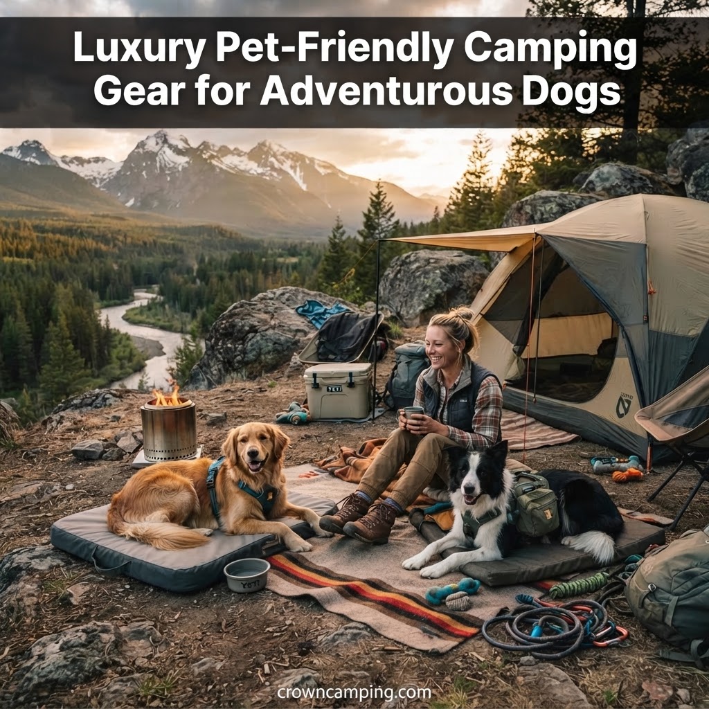 Elevate Your Adventure: The Best Luxury Pet-Friendly Camping Gear