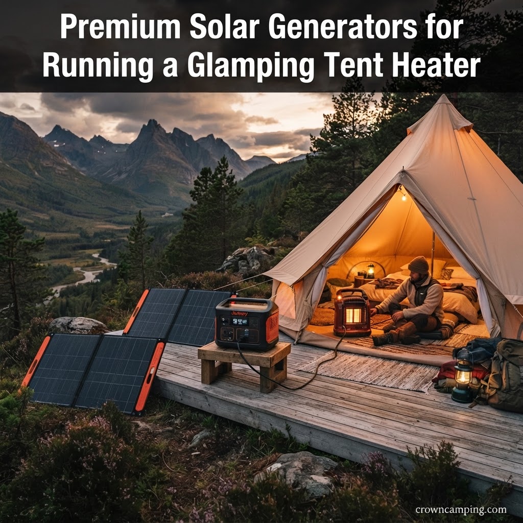 Best Premium Solar Generators for Glamping Tent Heaters (Top Picks!)