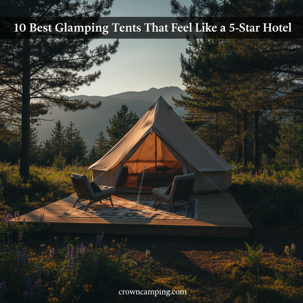 10 Luxury Glamping Tents for the Ultimate Outdoor Experience
