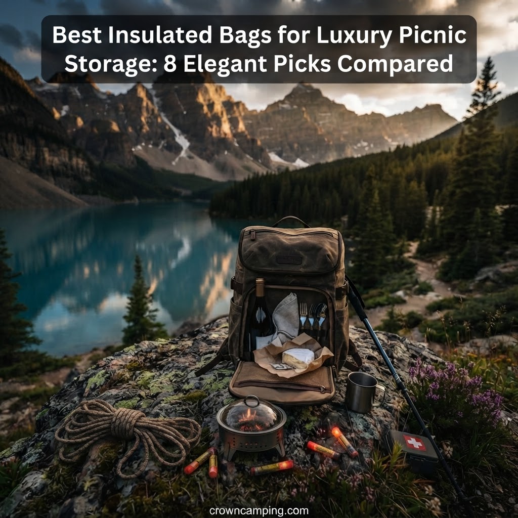 8 Best Insulated Bags for Luxury Picnic Storage: Elegant Picks