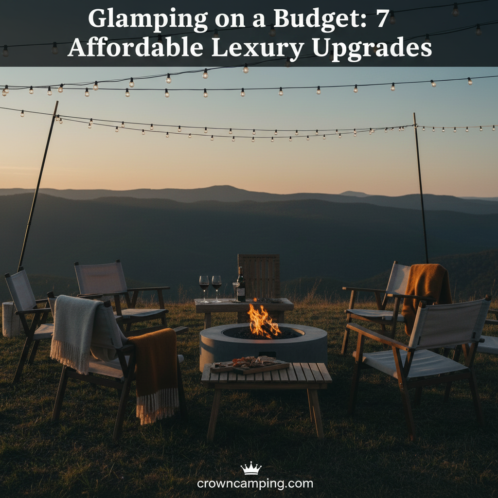 Affordable Glamping: 7 Budget-Friendly Luxury Upgrades