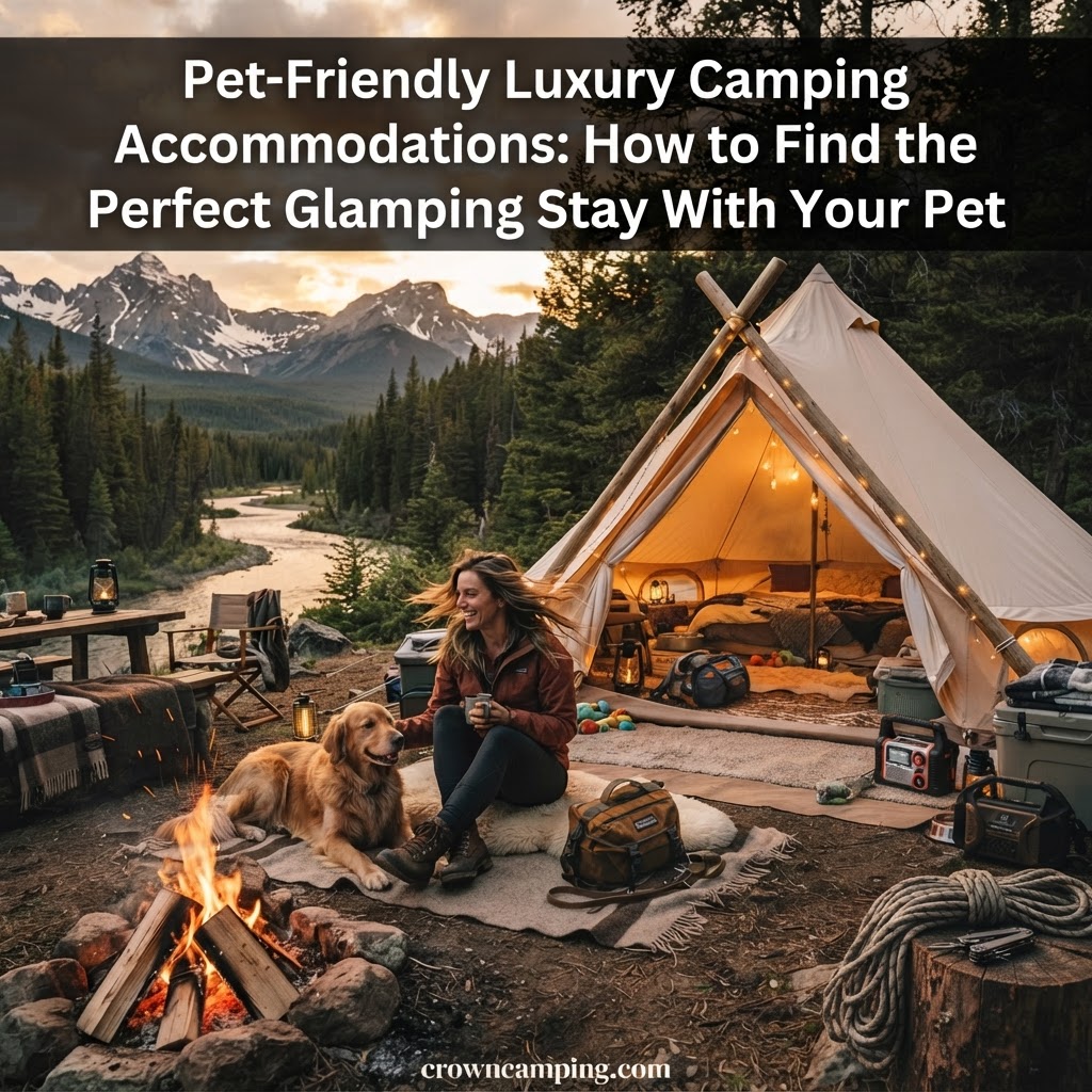 Pet-Friendly Glamping: Luxury Camping Adventures With Your Furry Friend!