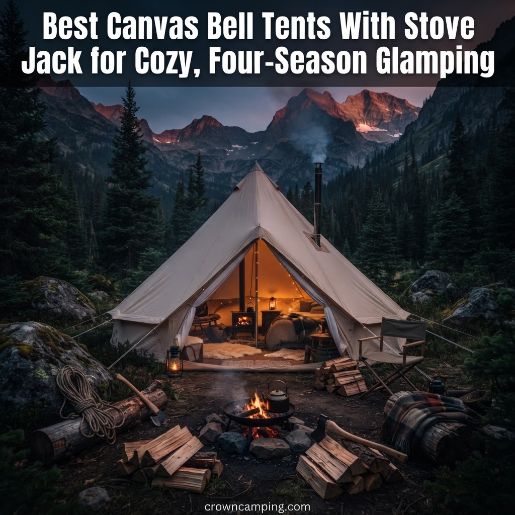 Best Canvas Bell Tents With Stove Jack for Ultimate Four-Season Glamping