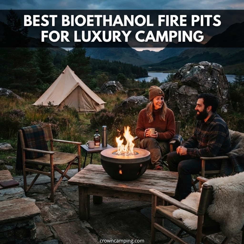 Elevate Your Glamping: The Best Bioethanol Fire Pits for Luxury Camping