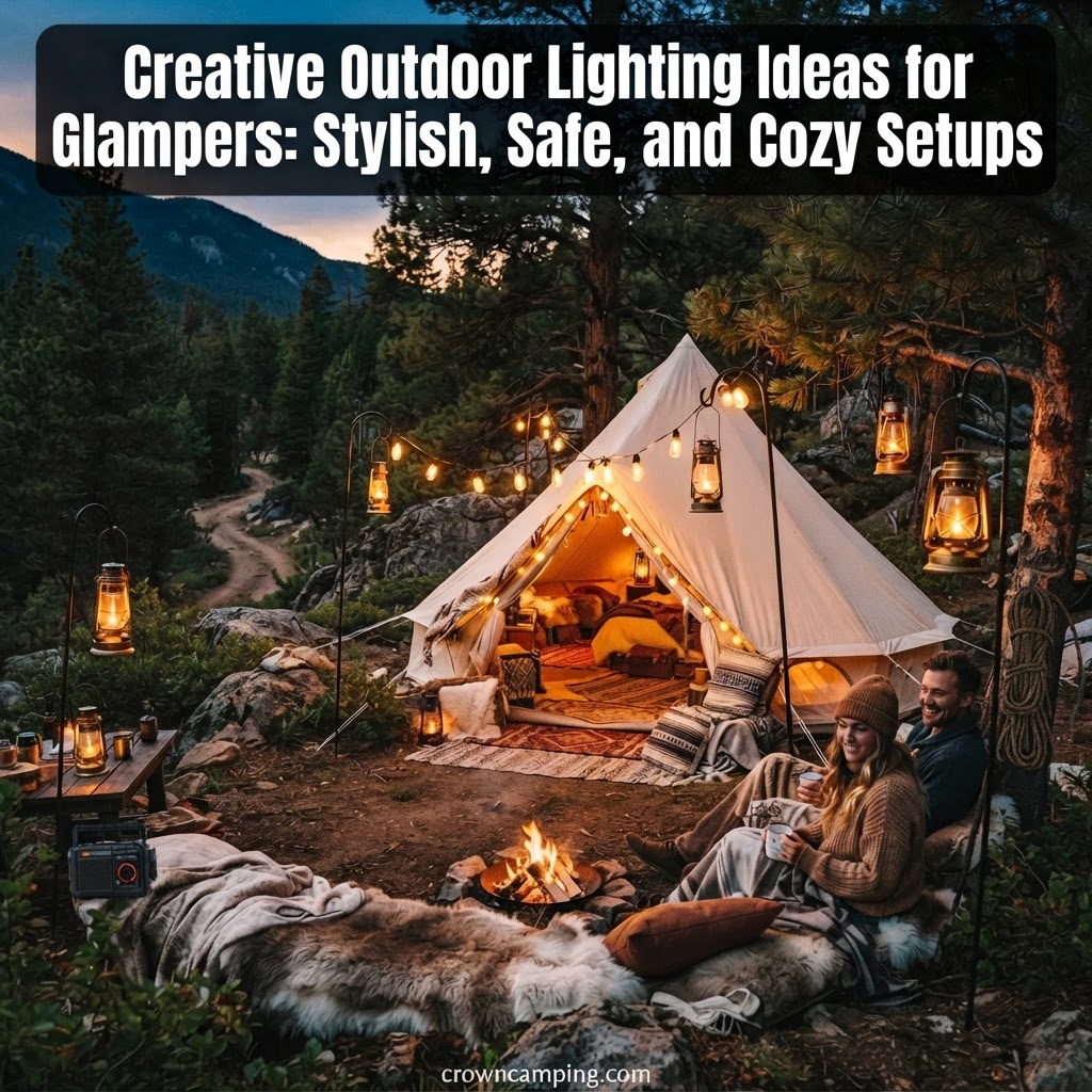 10 Creative Outdoor Lighting Ideas for Dreamy Glamping Setups
