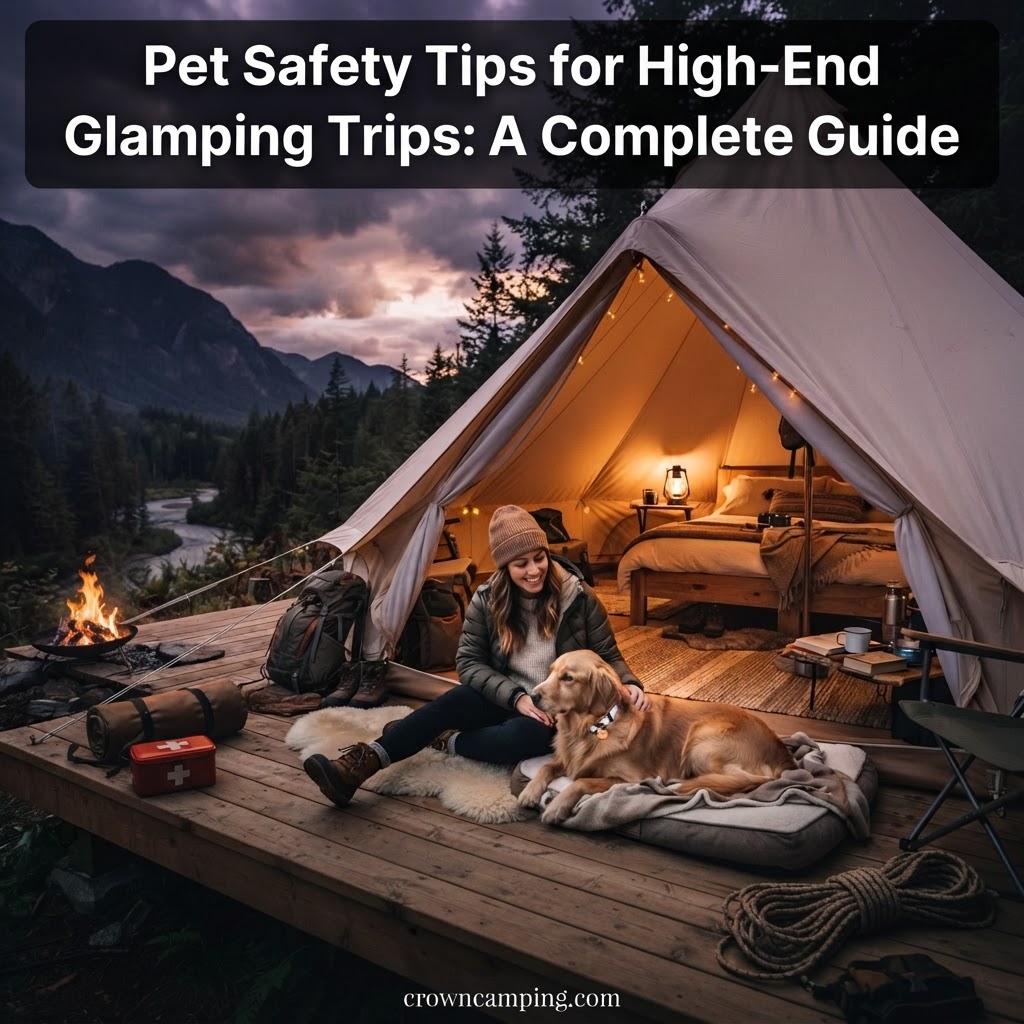 Ultimate Pet Safety Tips for High-End Glamping Trips