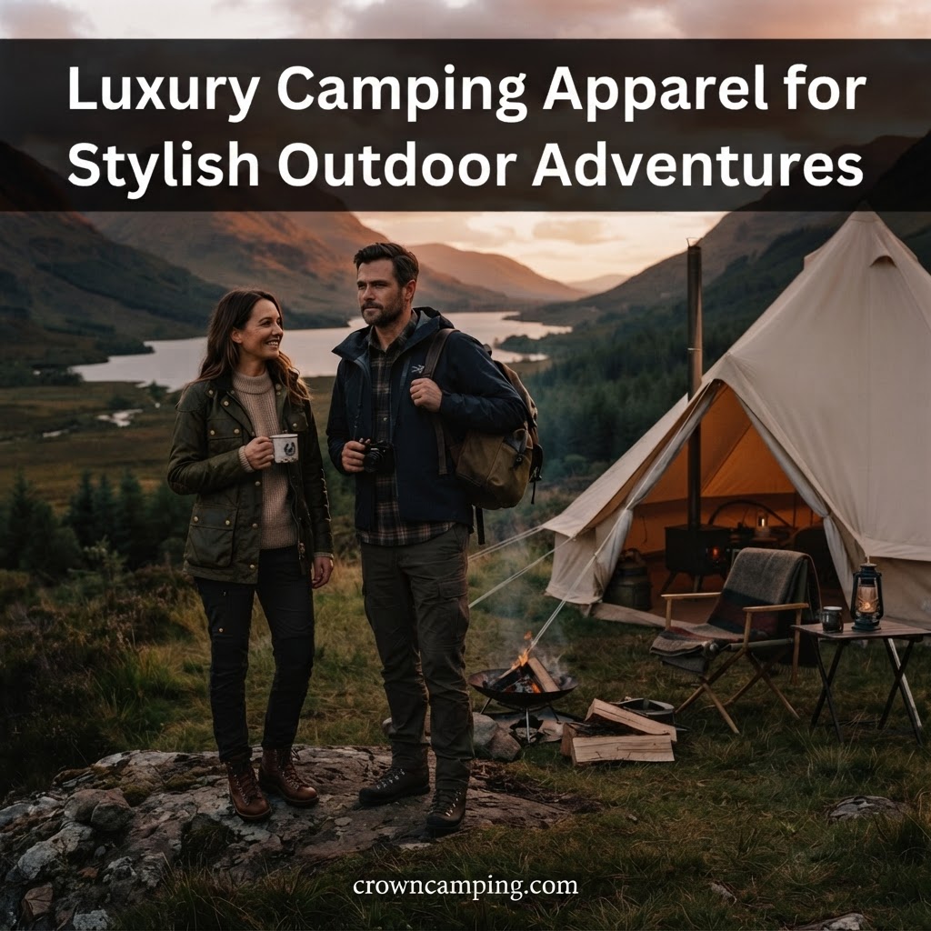 Elevate Your Glamping: Luxury Camping Apparel for Stylish Outdoor Adventures