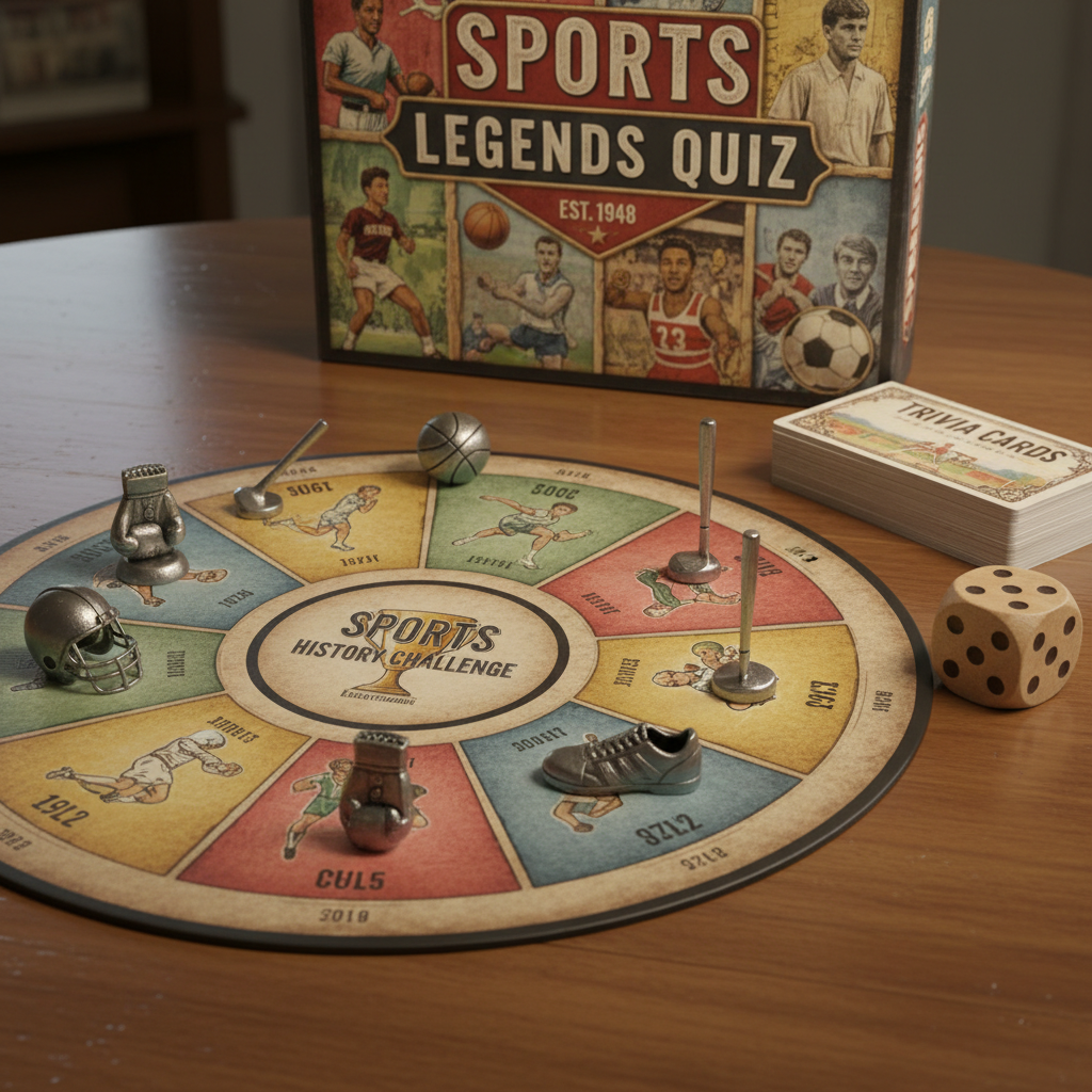 Sports History Quiz Board Game