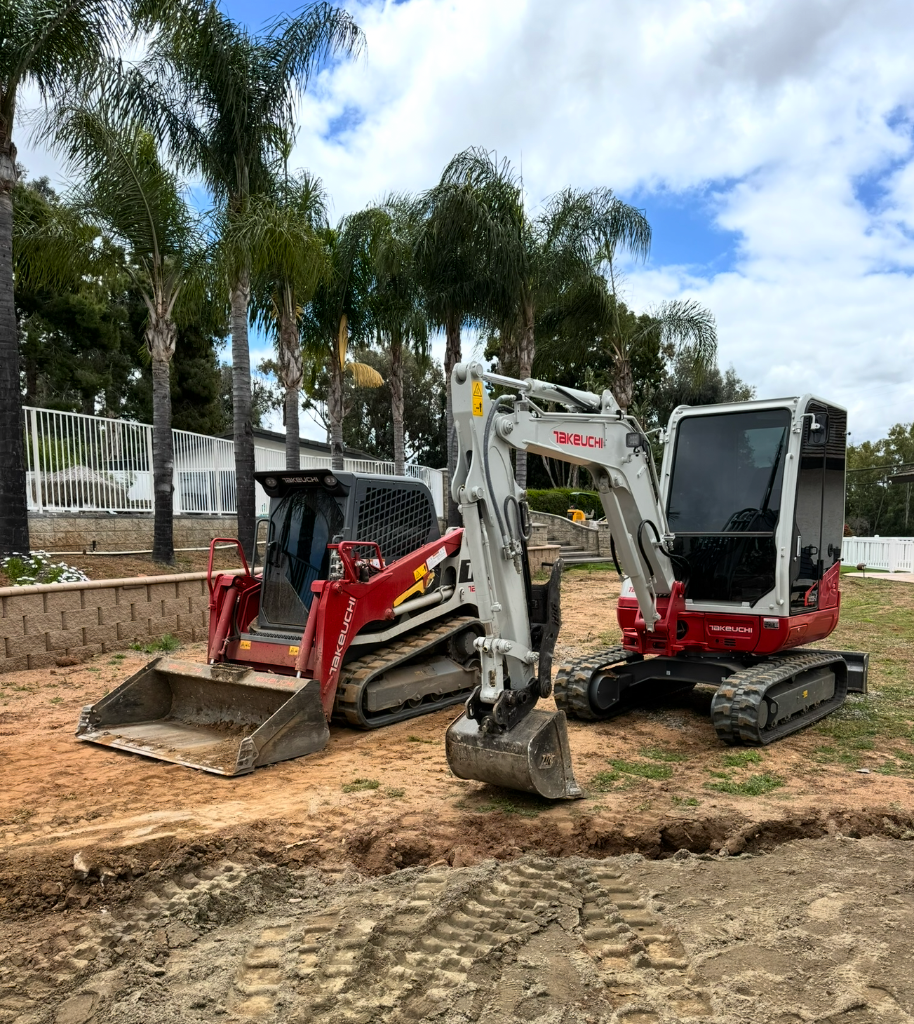 Dirt Wurx excavator on the job