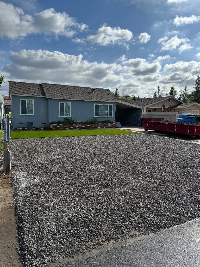 Grass Removal, Turf & Gravel Parking - Image 1