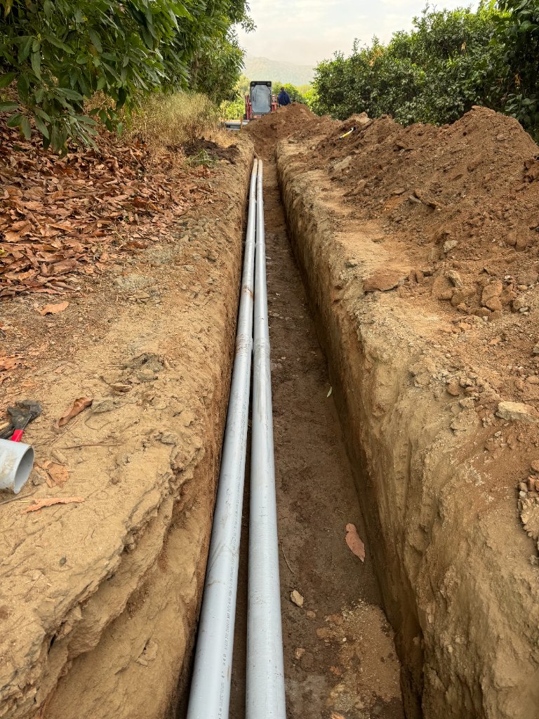 Electrical & Fiber Optics Trench - Image 1