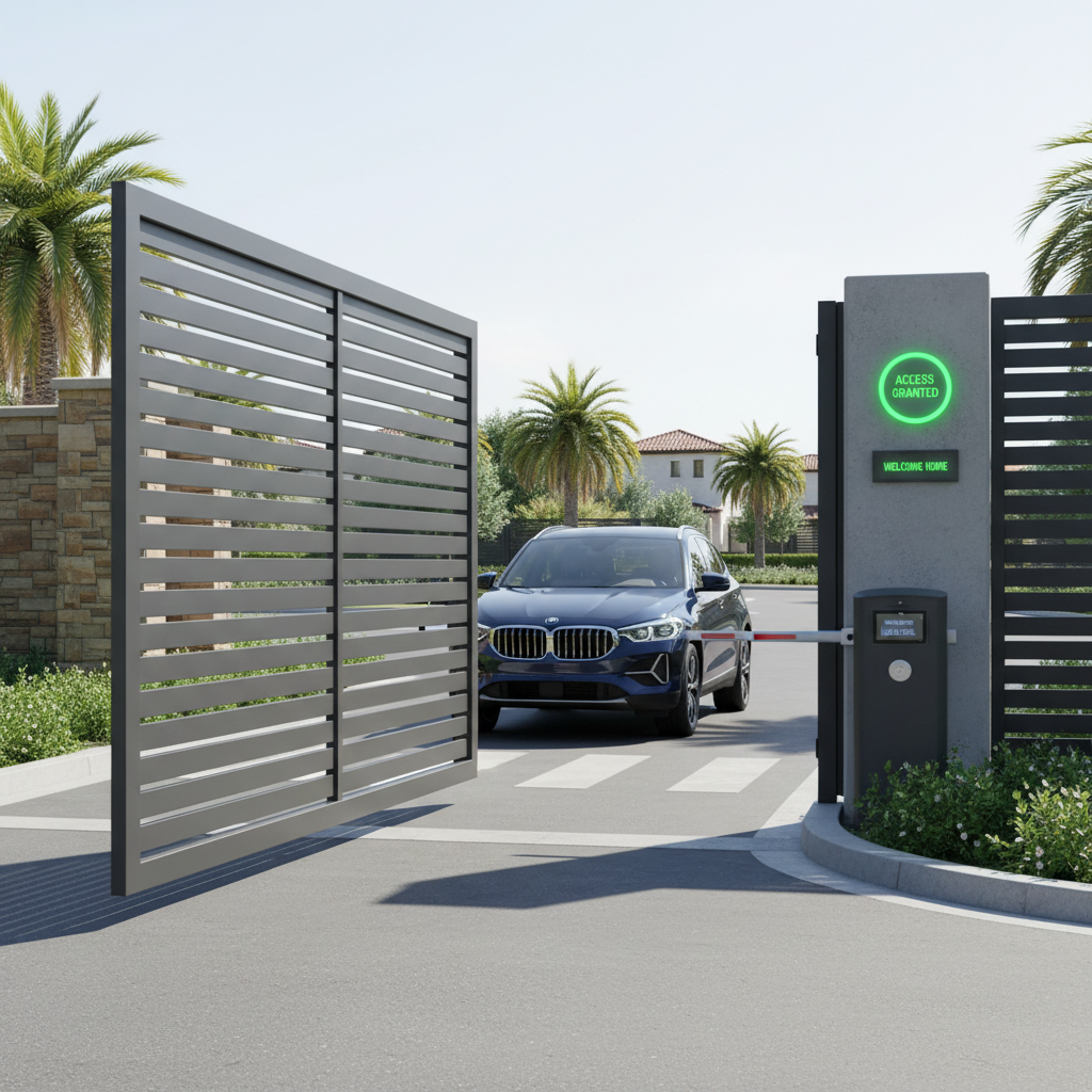 Gate opening