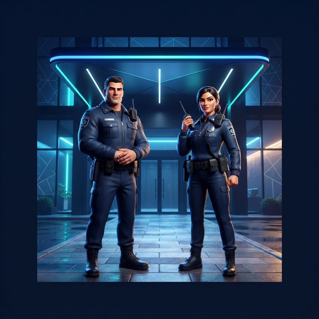 Security Officers illustration