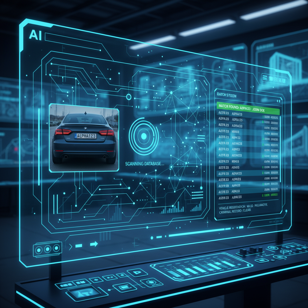 AI data lookup dashboard