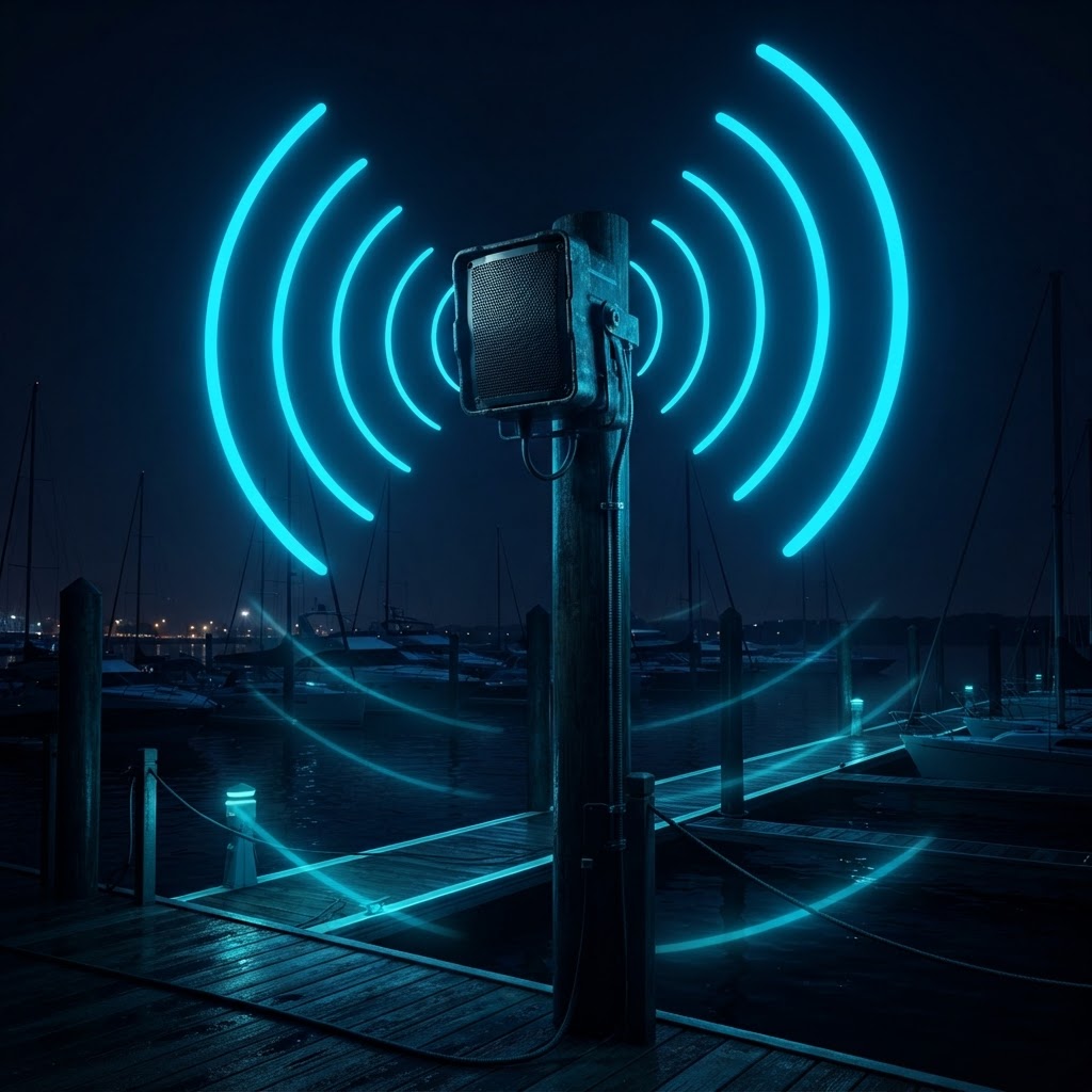 Intervene — marina security process illustration