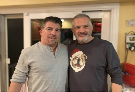 Michael Mancusi and his brother-in-law