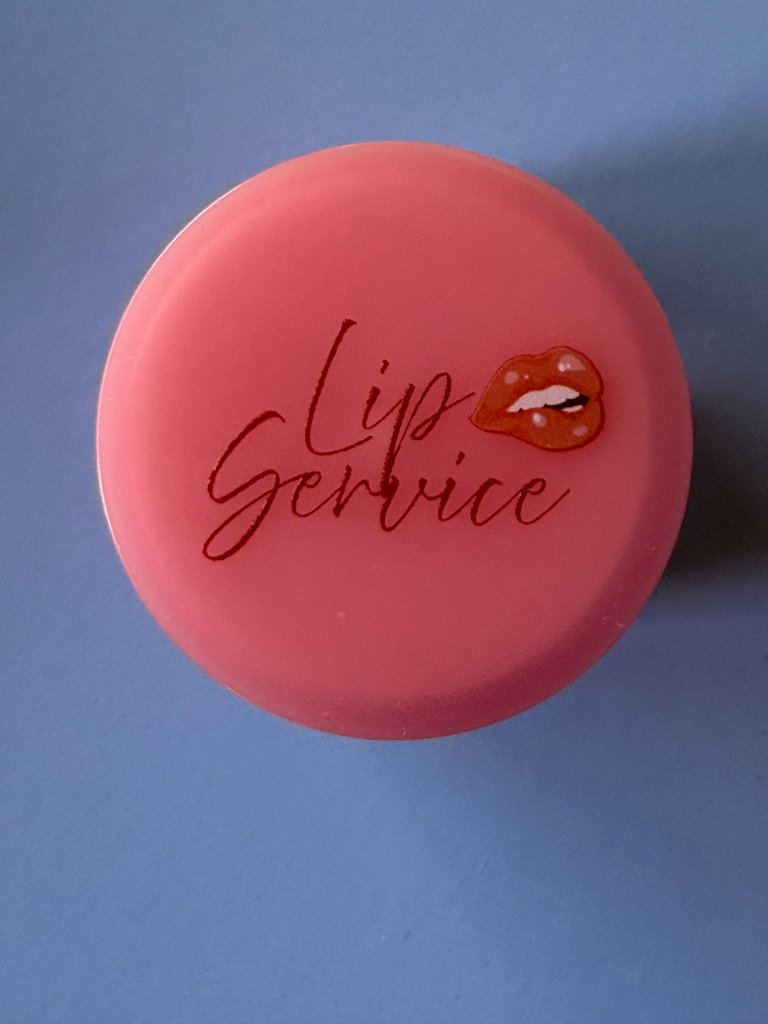 Custom engraved Lip Service balm for VIP gifting