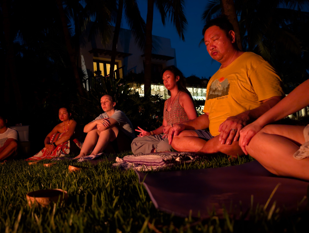 Retreat transformation moment