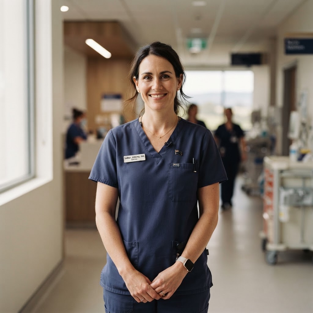 Professional midwife in a regional Australian hospital setting