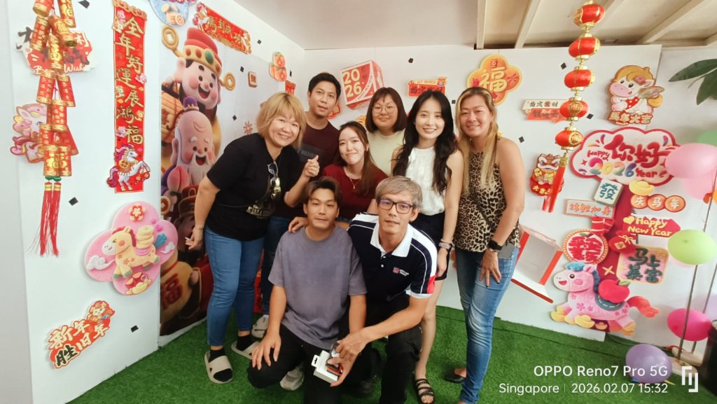 Office team celebrating Chinese New Year 2026
