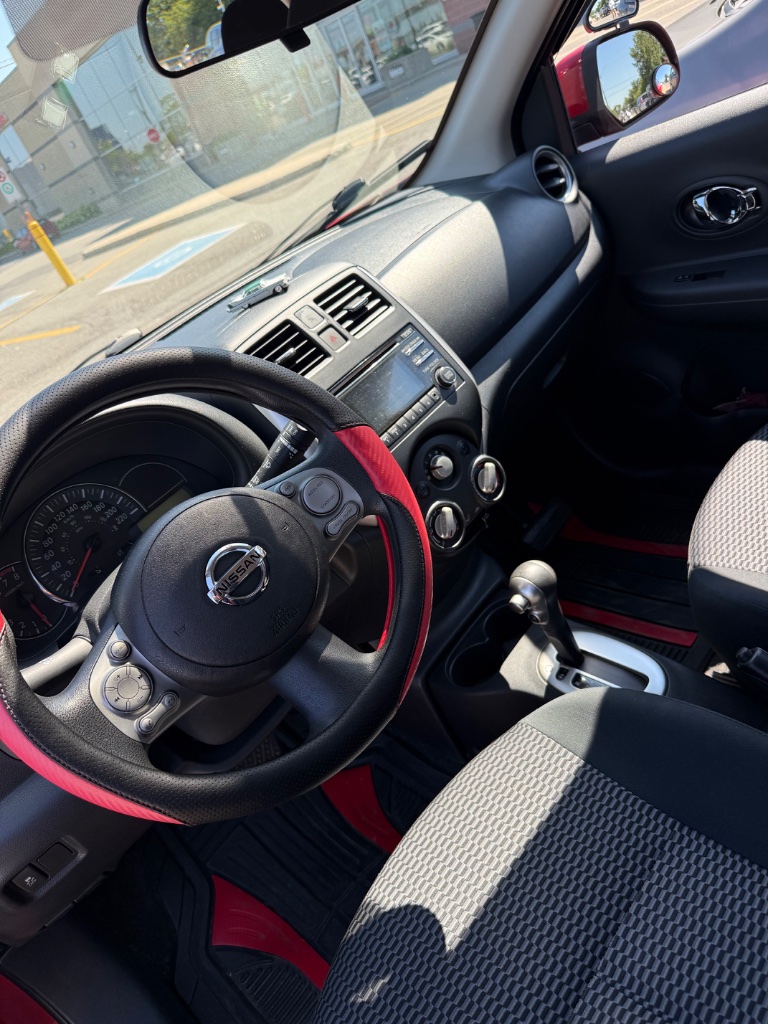 Nissan Micra interior — automatic, clean and well-maintained