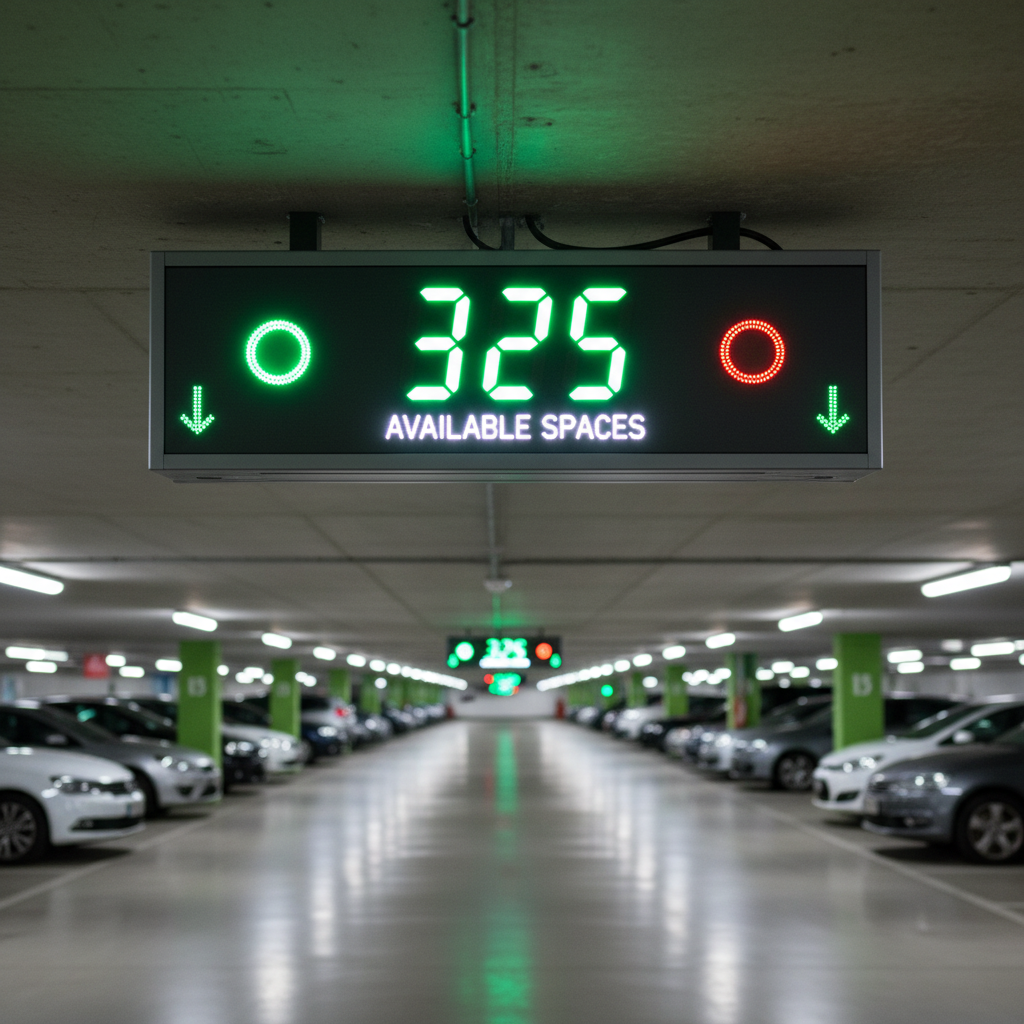 Parking Guidance LED Screens