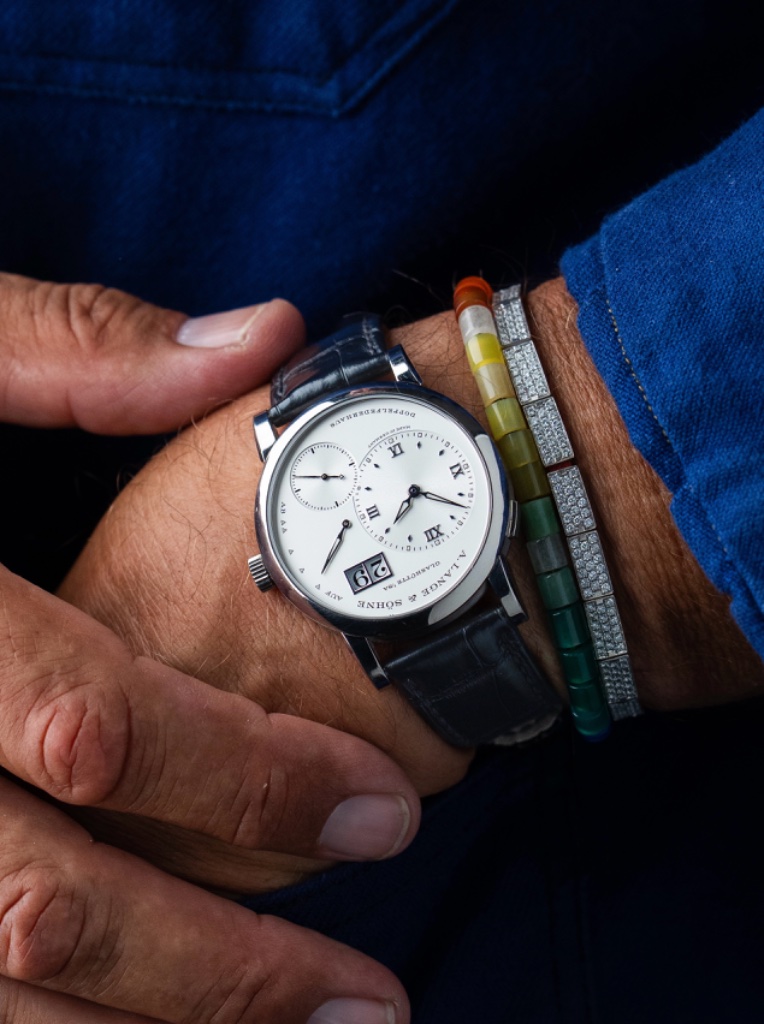 A. Lange & Söhne on wrist